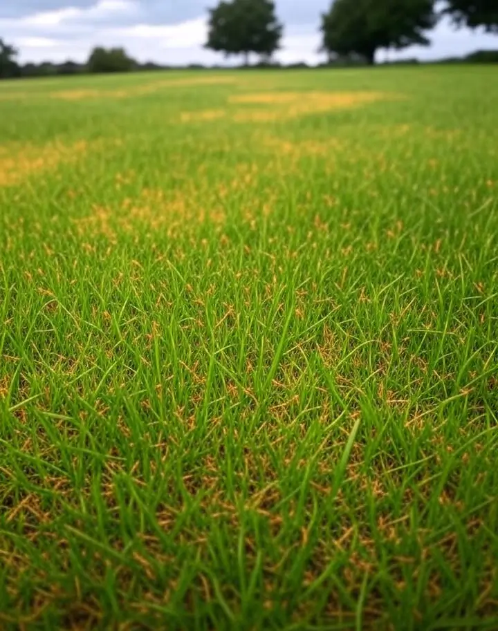 yellow spots