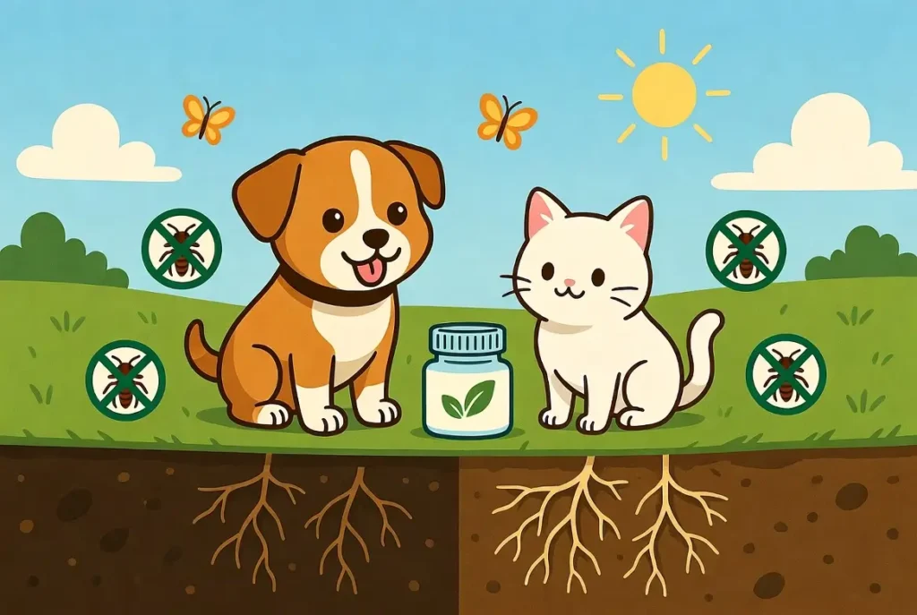 grub control safe for pets