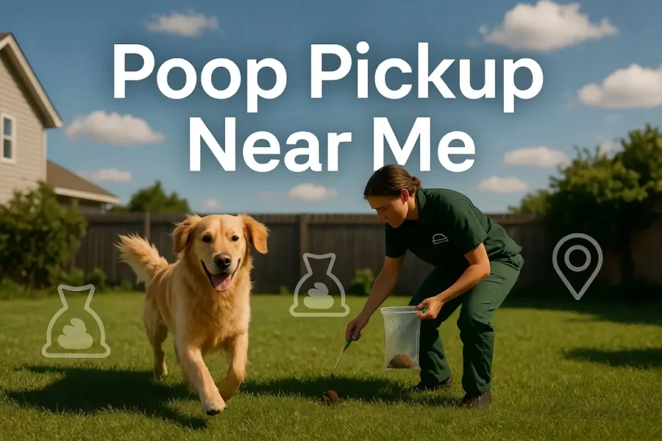 poop pickup near me