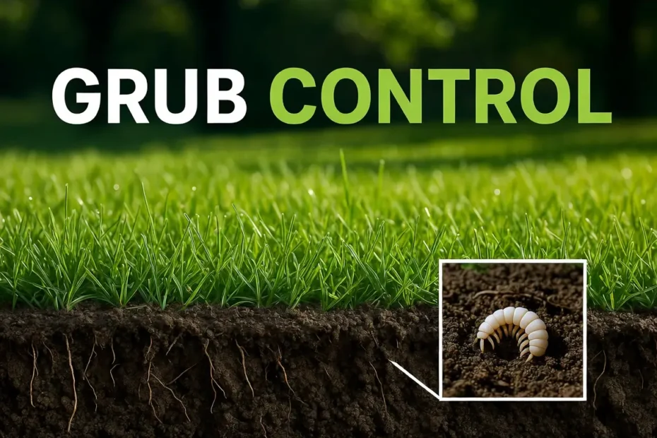 Grub control in Michigan